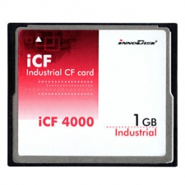 Industrial Compact Flash Hi-Speed ICF4000 Wide Temp with Write Protection Switch
