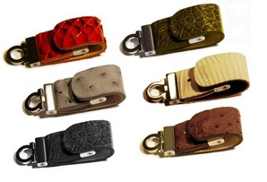 USB Promo Leather Metal MDKS067 Usb drive