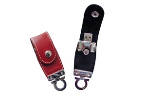 USB Promo Leather Metal MDKS073 Usb drive