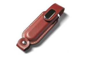 USB Promo Leather Metal MDKS074 Usb drive