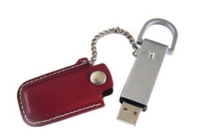 USB Promo Leather Metal MDKS077 Usb drive