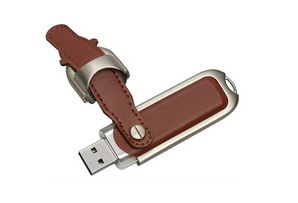 USB Promo Leather Metal MDKS079 Usb drive