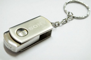 USB Promo Metallic Swivel Usb drive